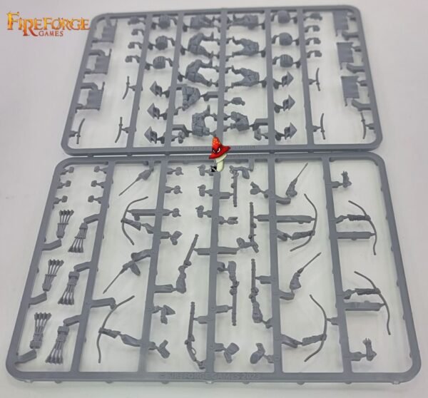 Ashigaru Shooters Fireforge Games 1/56 28mm 1 x Sprue set unboxed Samurai Wars - Image 5