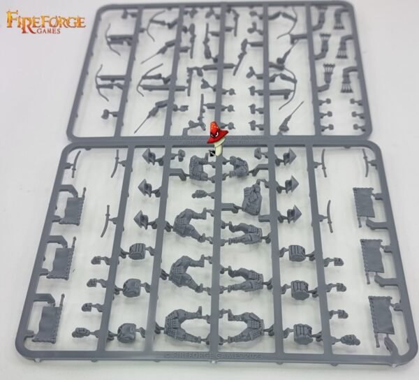 Ashigaru Shooters Fireforge Games 1/56 28mm 1 x Sprue set unboxed Samurai Wars - Image 7