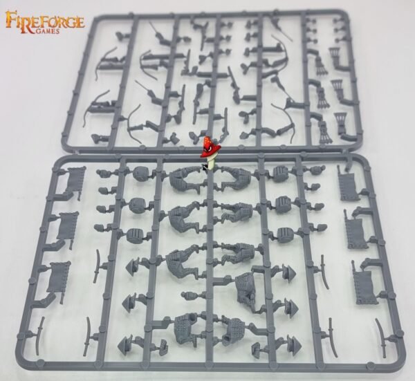 Ashigaru Shooters Fireforge Games 1/56 28mm 1 x Sprue set unboxed Samurai Wars - Image 11