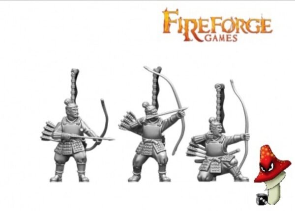 Ashigaru Shooters Fireforge Games 1/56 28mm 1 x Sprue set unboxed Samurai Wars - Image 12