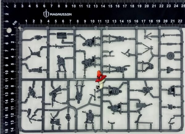 1/72 WW2 Late War German Heavy Weapons Plastic Soldier Company  1 x sprue - Image 3