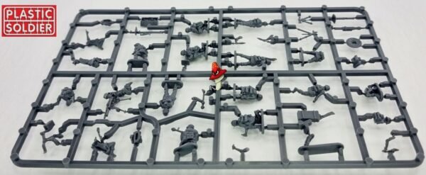 1/72 WW2 Late War German Heavy Weapons Plastic Soldier Company  1 x sprue - Image 4