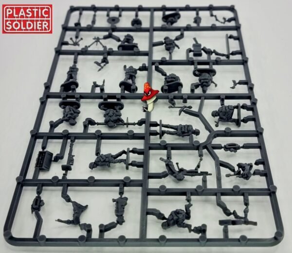 1/72 WW2 Late War German Heavy Weapons Plastic Soldier Company  1 x sprue - Image 7