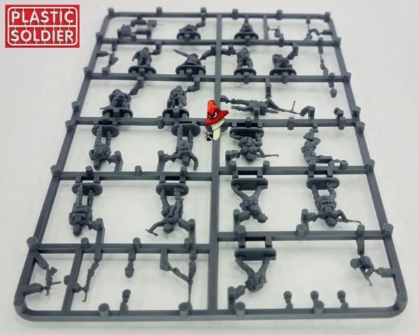 1/72 WWII Late War German Infantry 1943-45 Plastic Soldier Company 1 x Sprue - Image 5