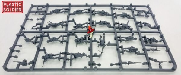 1/72 WWII Late War German Infantry 1943-45 Plastic Soldier Company 1 x Sprue - Image 6