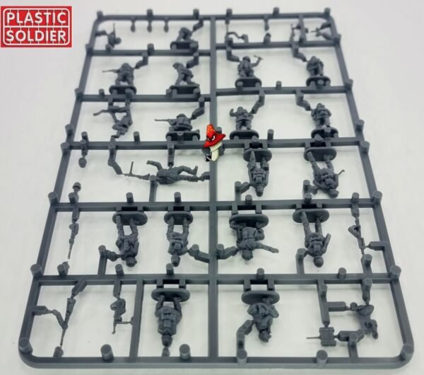 1/72 WWII Late War German Infantry 1943-45 Plastic Soldier Company 1 x Sprue - Image 7