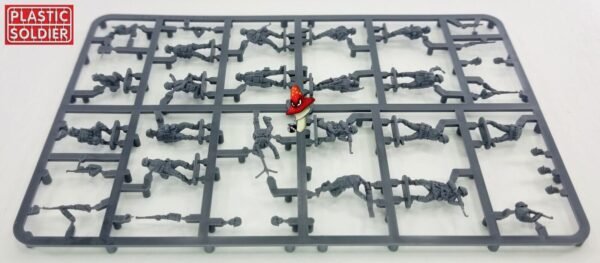 1/72 WWII Late War German Infantry 1943-45 Plastic Soldier Company 1 x Sprue - Image 8