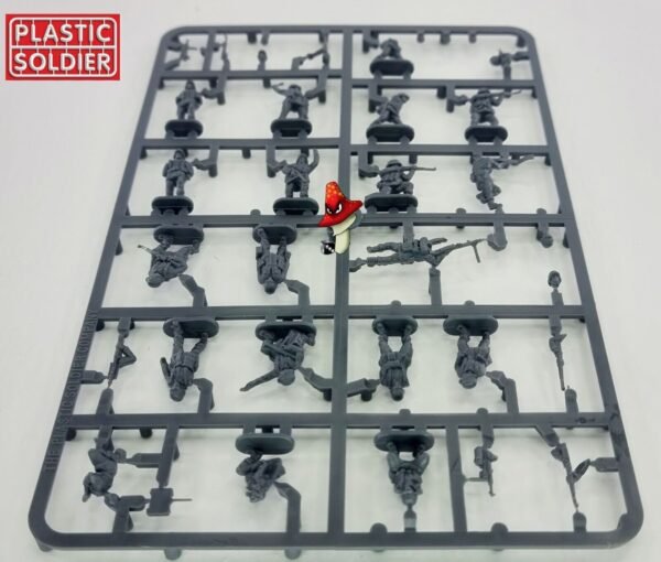 1/72 WWII Late War German Infantry 1943-45 Plastic Soldier Company 1 x Sprue - Image 11