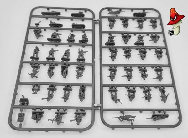 Victrix German Infantry & Heavy Weapons 12mm 1:144 scale WWII 2 x sprues loose - Image 6