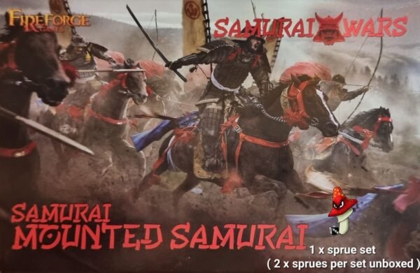 Mounted Samurai Fireforge Games 1/56 28mm 1 x Sprue set unboxed Samurai Wars