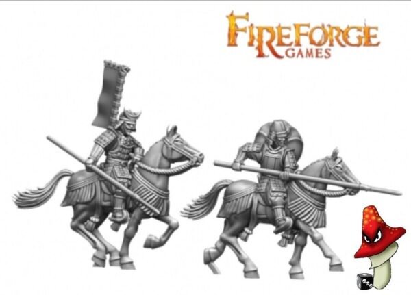 Mounted Samurai Fireforge Games 1/56 28mm 1 x Sprue set unboxed Samurai Wars - Image 5