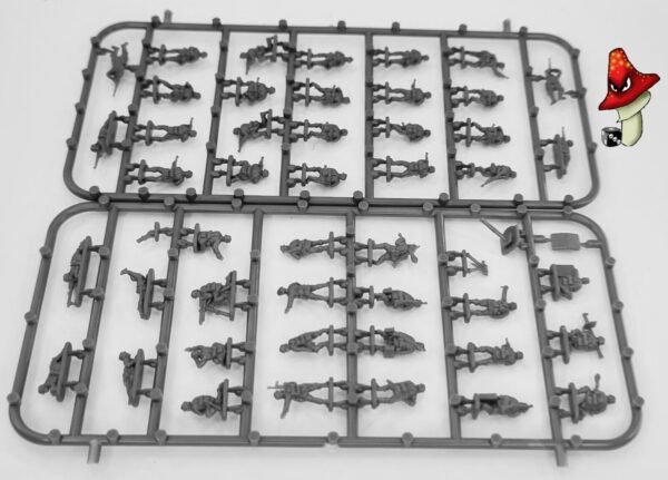 Victrix German Infantry & Heavy Weapons 12mm 1:144 scale WWII 2 x sprues loose - Image 8