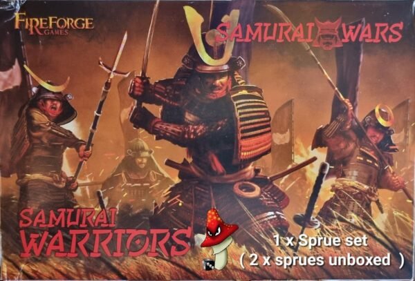 Samurai Warriors Fireforge Games 1/56 28mm 1 x Sprue set unboxed Samurai Wars