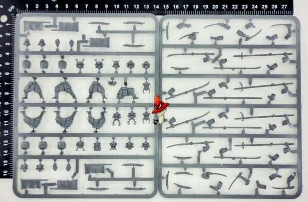 Samurai Warriors Fireforge Games 1/56 28mm 1 x Sprue set unboxed Samurai Wars - Image 2