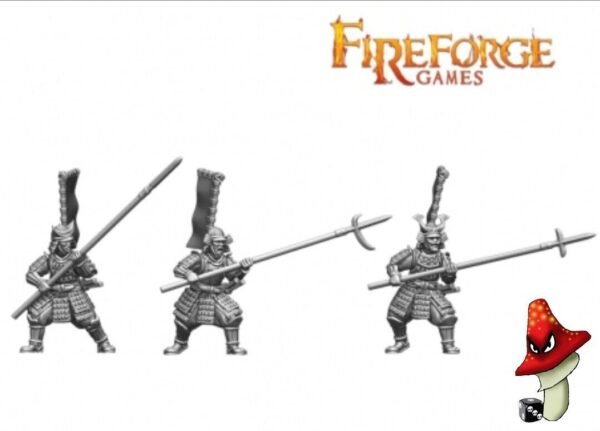 Samurai Warriors Fireforge Games 1/56 28mm 1 x Sprue set unboxed Samurai Wars - Image 4