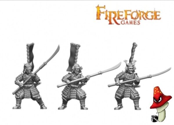 Samurai Warriors Fireforge Games 1/56 28mm 1 x Sprue set unboxed Samurai Wars - Image 6