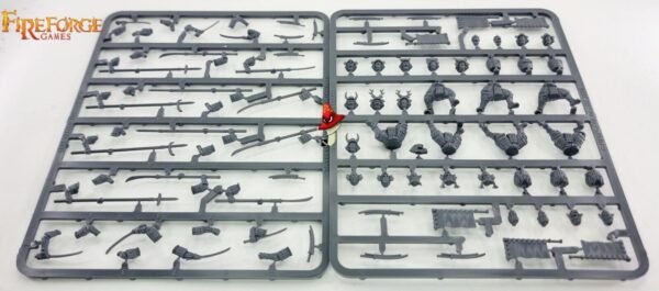 Samurai Warriors Fireforge Games 1/56 28mm 1 x Sprue set unboxed Samurai Wars - Image 9