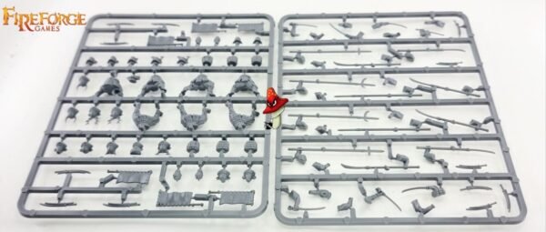 Samurai Warriors Fireforge Games 1/56 28mm 1 x Sprue set unboxed Samurai Wars - Image 11