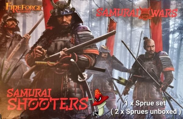 Samurai Shooter Fireforge Games 1/56 28mm 1 x Sprue set unboxed Samurai Wars