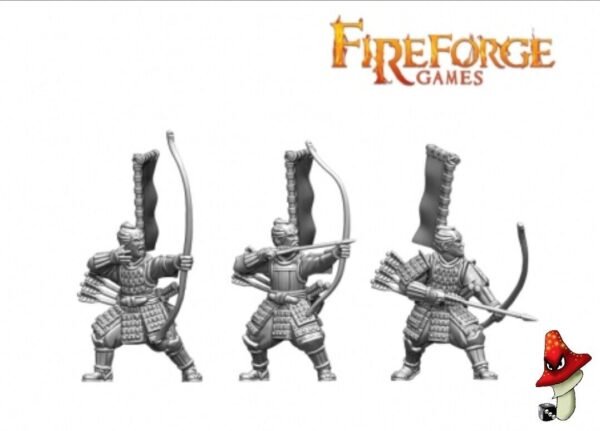 Samurai Shooter Fireforge Games 1/56 28mm 1 x Sprue set unboxed Samurai Wars - Image 5