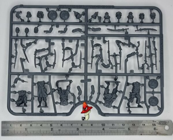 Wargames Atlantic Afghan Warriors 1/56 28mm Imperial Conquests 1 x Sprue No Box - Image 2