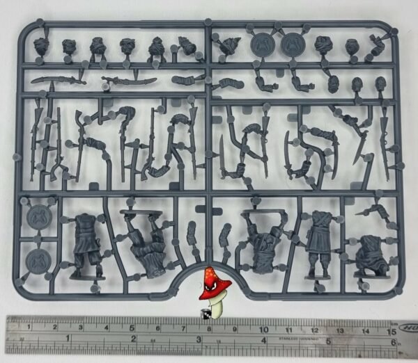 Wargames Atlantic Afghan Warriors 1/56 28mm Imperial Conquests 1 x Sprue No Box - Image 3