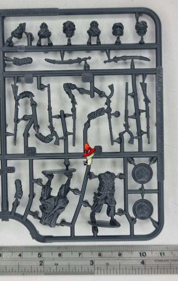 Wargames Atlantic Afghan Warriors 1/56 28mm Imperial Conquests 1 x Sprue No Box - Image 5