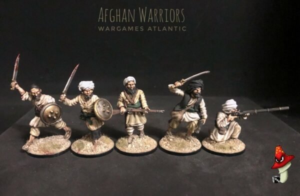 Wargames Atlantic Afghan Warriors 1/56 28mm Imperial Conquests 1 x Sprue No Box - Image 6