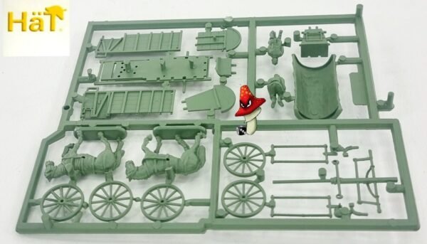 HAT Industrie 8261 1:72 WWII German Field Transport Wagon 1 x Sprue unboxed - Image 10