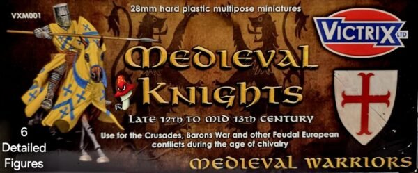 Victrix Medieval Knights 28mm 1:56 1 X Sprue Set Unboxed  OLDHAMMER