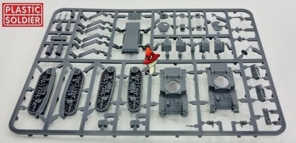 Plastic Soldier Company 15mm  Allied Stuart I Honey or M3 tank 1 x Plastic Sprue - Image 6