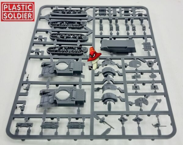 Plastic Soldier Company 15mm  Allied Stuart I Honey or M3 tank 1 x Plastic Sprue - Image 7