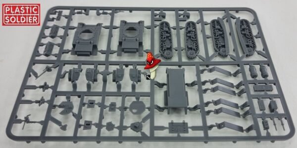 Plastic Soldier Company 15mm  Allied Stuart I Honey or M3 tank 1 x Plastic Sprue - Image 8