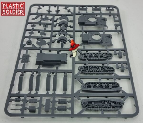 Plastic Soldier Company 15mm  Allied Stuart I Honey or M3 tank 1 x Plastic Sprue - Image 9