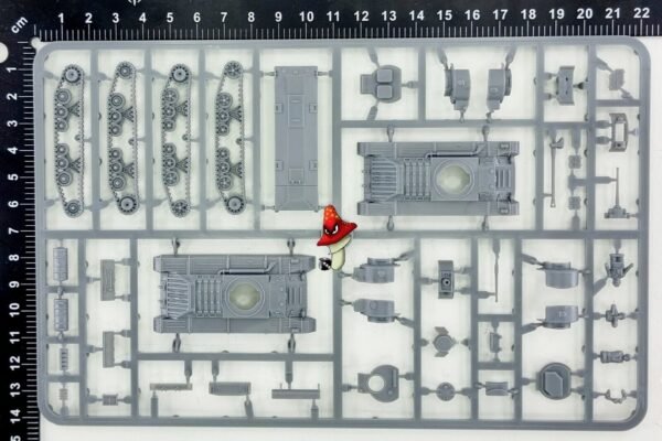 Plastic Soldier Company 15mm British Valentine Tank  1 x Sprue Unboxed WWII - Image 2