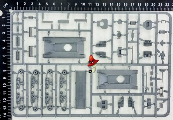 Plastic Soldier Company 15mm British Valentine Tank  1 x Sprue Unboxed WWII - Image 3