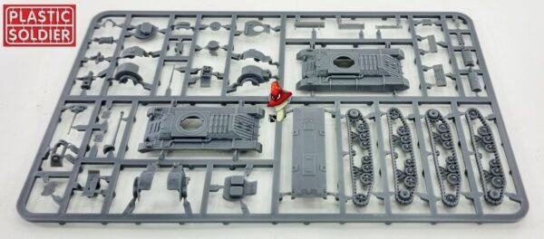 Plastic Soldier Company 15mm British Valentine Tank  1 x Sprue Unboxed WWII - Image 7