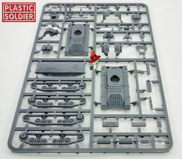 Plastic Soldier Company 15mm British Valentine Tank  1 x Sprue Unboxed WWII - Image 8