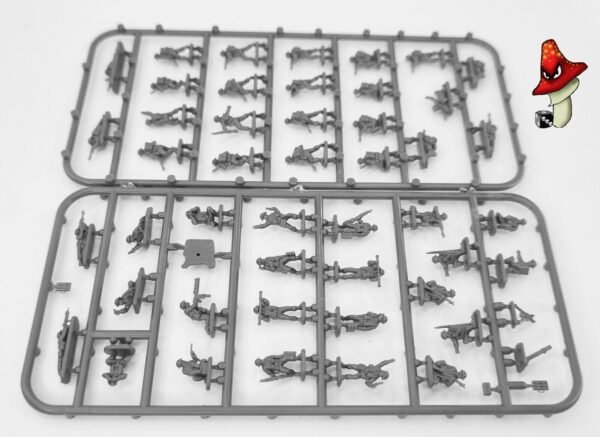 Victrix British Infantry & Heavy Weapons 12mm 1:144 scale WWII 2 x sprues loose - Image 6