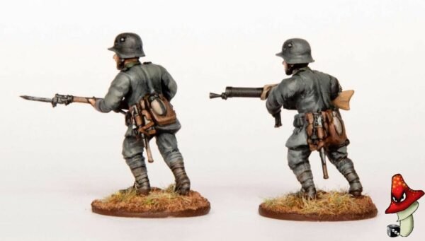 Wargames Atlantic German Infantry (1916-1918) 1/56 28mm scale WWI WWII   sprue - Image 9