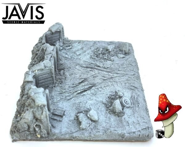 Double Gun Barricades  Javis BZDGUN Wargames Scenery Terrain 28mm Scale - Image 6