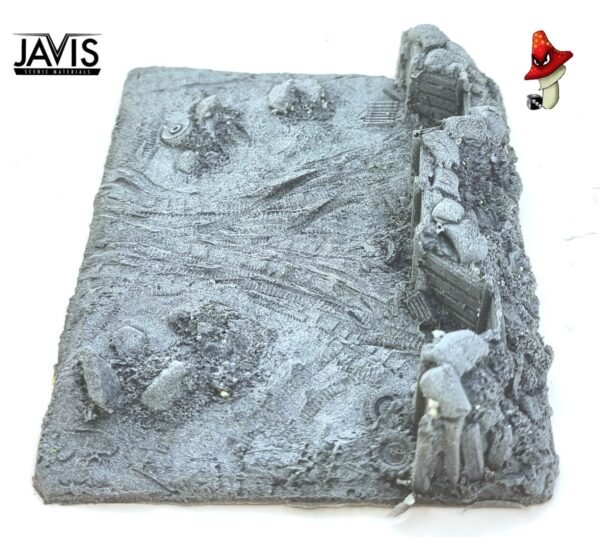 Double Gun Barricades  Javis BZDGUN Wargames Scenery Terrain 28mm Scale - Image 8