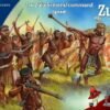 Perry Miniatures Zulus 1 x firearm command & casualtie plastic sprue 28mm