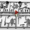 Perry Miniatures Zulus 1 x firearm command & casualtie plastic sprue 28mm - Image 7