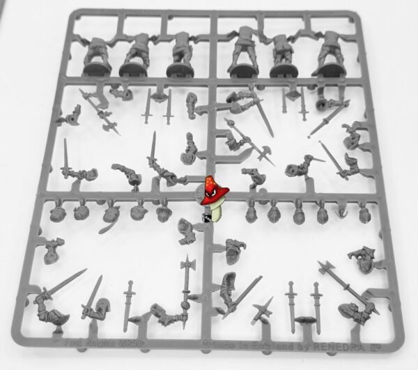 Perry Miniatures Foot Knights 1450-1500 1 x plastic sprue 28mm figures unboxed - Image 4