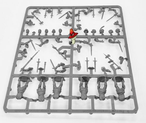 Perry Miniatures Foot Knights 1450-1500 1 x plastic sprue 28mm figures unboxed - Image 5