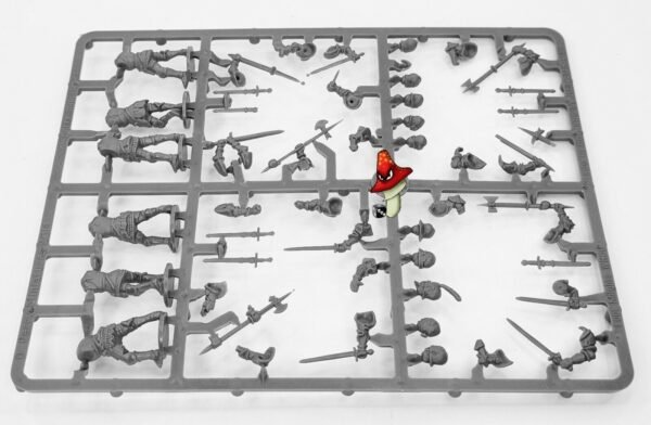 Perry Miniatures Foot Knights 1450-1500 1 x plastic sprue 28mm figures unboxed - Image 8