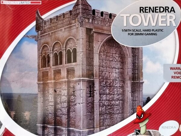 RENEDRA TOWER Plastic Scenery Terrain 28mm - 1/56th Scale  wargames castle