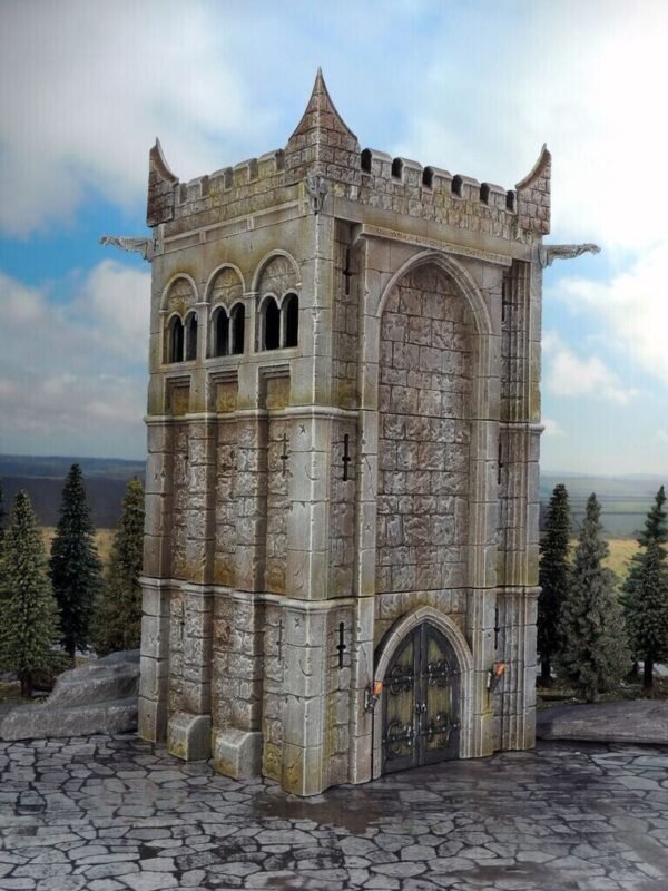 RENEDRA TOWER Plastic Scenery Terrain 28mm - 1/56th Scale  wargames castle - Image 10