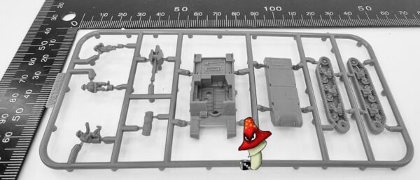 Victrix 6 x Sexton 25pdr 12mm 1:144 scale WWII Tank VG12016 Sprues & Tranfers - Image 8